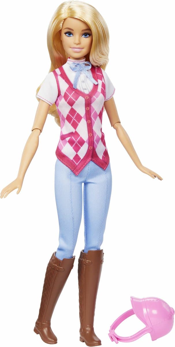 Barbie rijdende pop Malibu - modepop, 5,5 cm