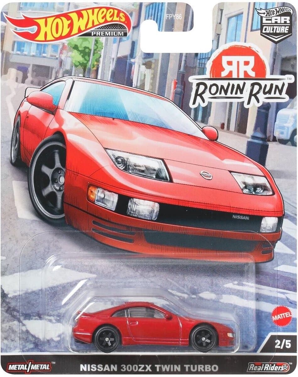 HotWheels Nissan 300ZX Twin Turbo (Red) HCK12