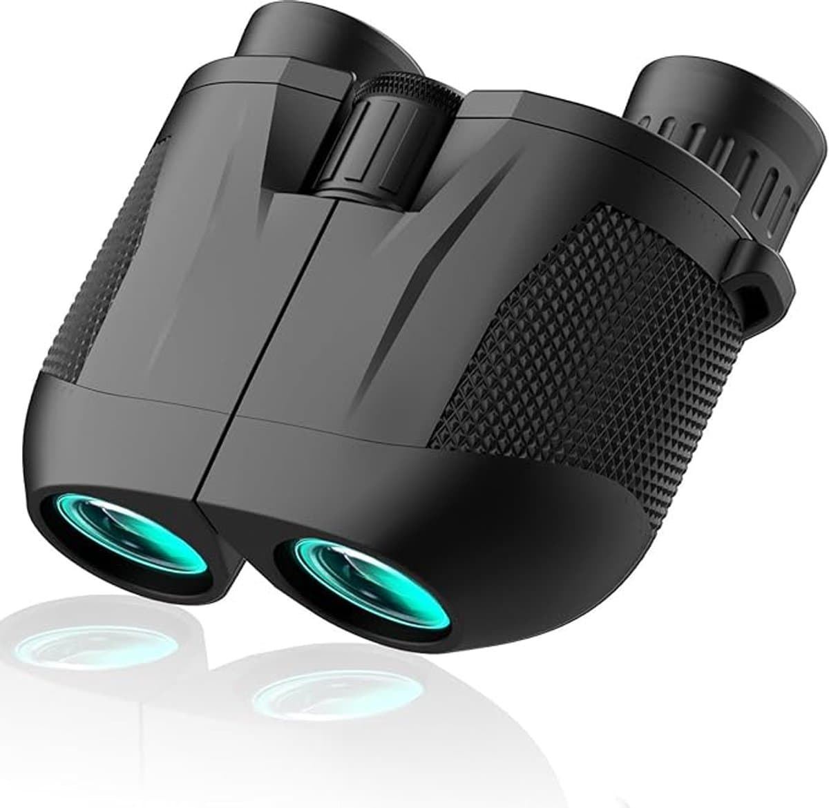 Verrekijker - Verrekijker voor Buiten - 11.3 × 10 × 5 cm - Telescoop - Compacte Verrekijker voor Volwassenen En Kinderen - Ideaal voor Buitensporten, Vogelspotten, Reizen, Jagen en Concerten - Zwart