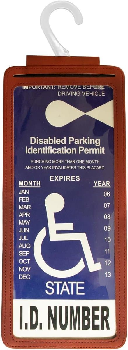 Houders voor Handicap Parkeerkaart Auto Universeel Formaat