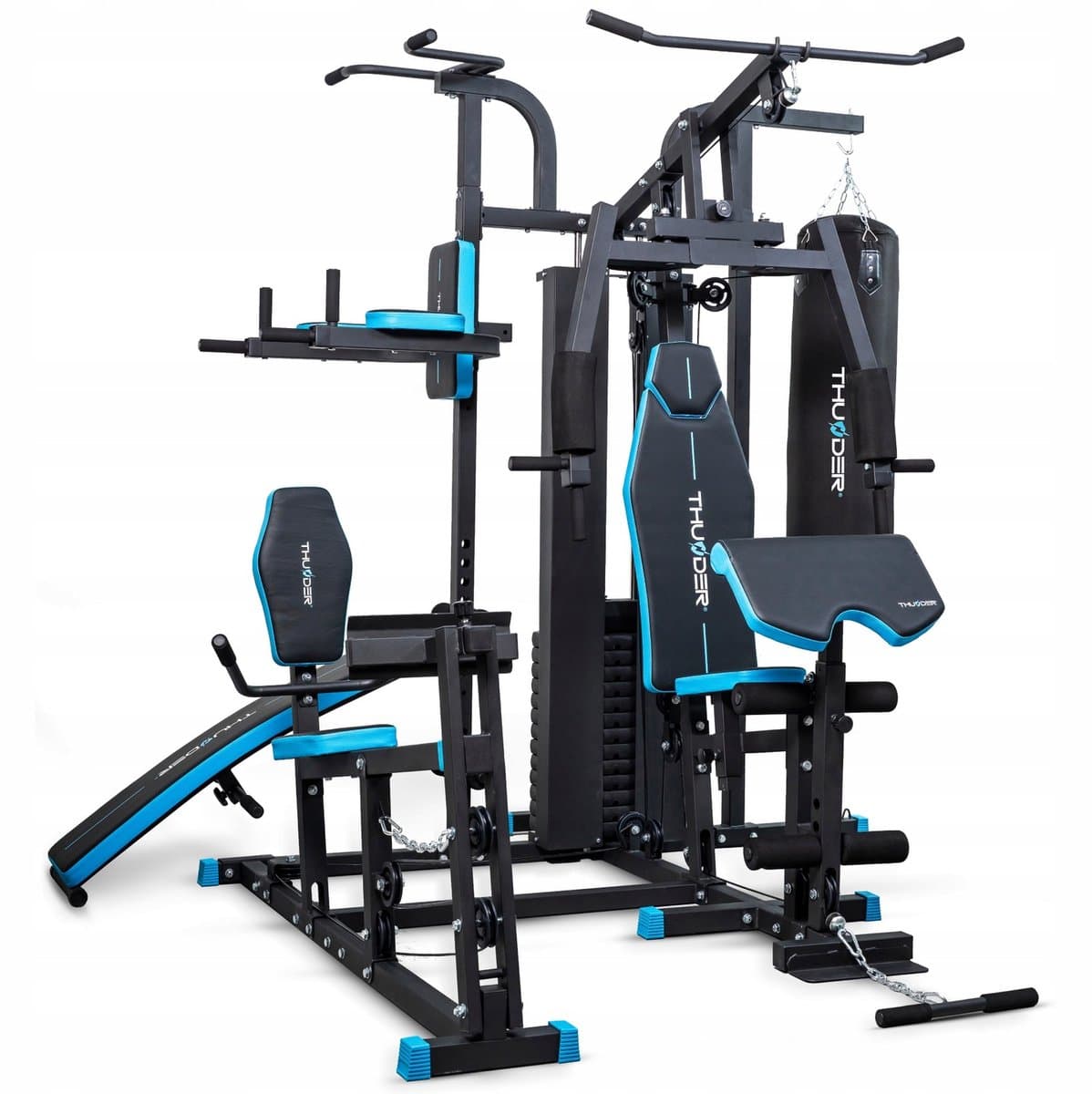 THUNDER DIGLET Krachtstation - Met Gewichtsstapel - 120 kg