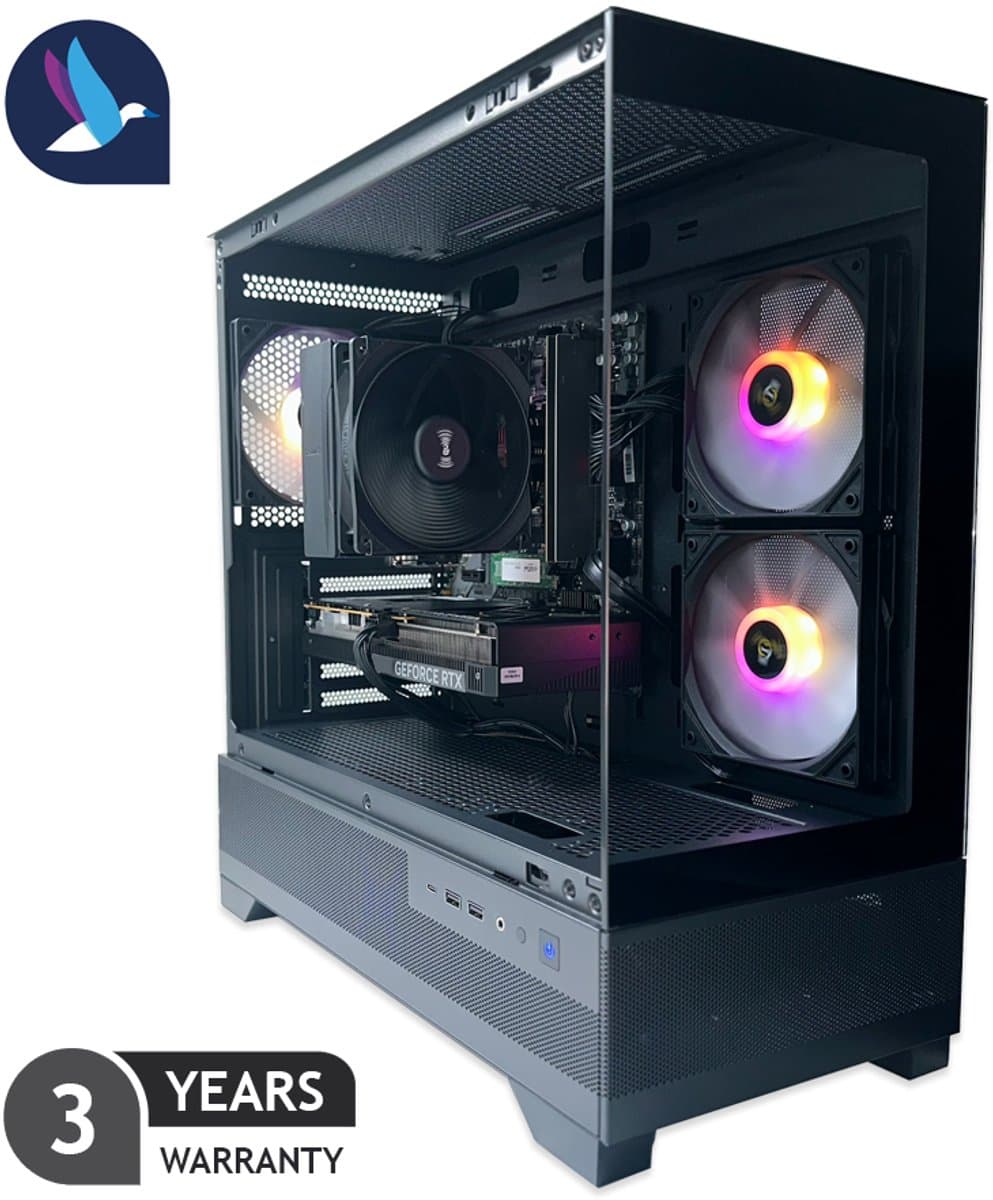 Diamond Gaming PC - AMD Ryzen 7 8700F - NVIDIA RTX 5070 - 32 GB RAM - 1 TB SSD