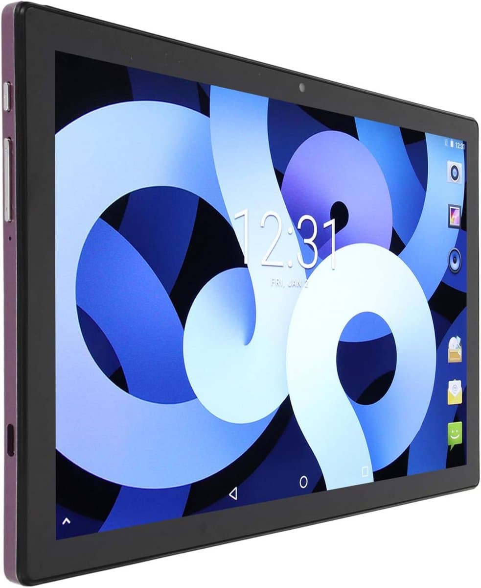 10,1 Inch Tablet PC 8-Core WiFi GPS 8GB RAM 128GB Opslag Paars