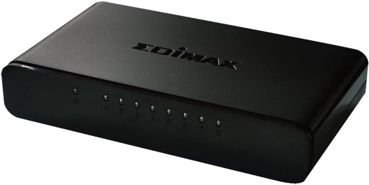 8-Poorts Gigabit Switch voor Netwerkuitbreiding