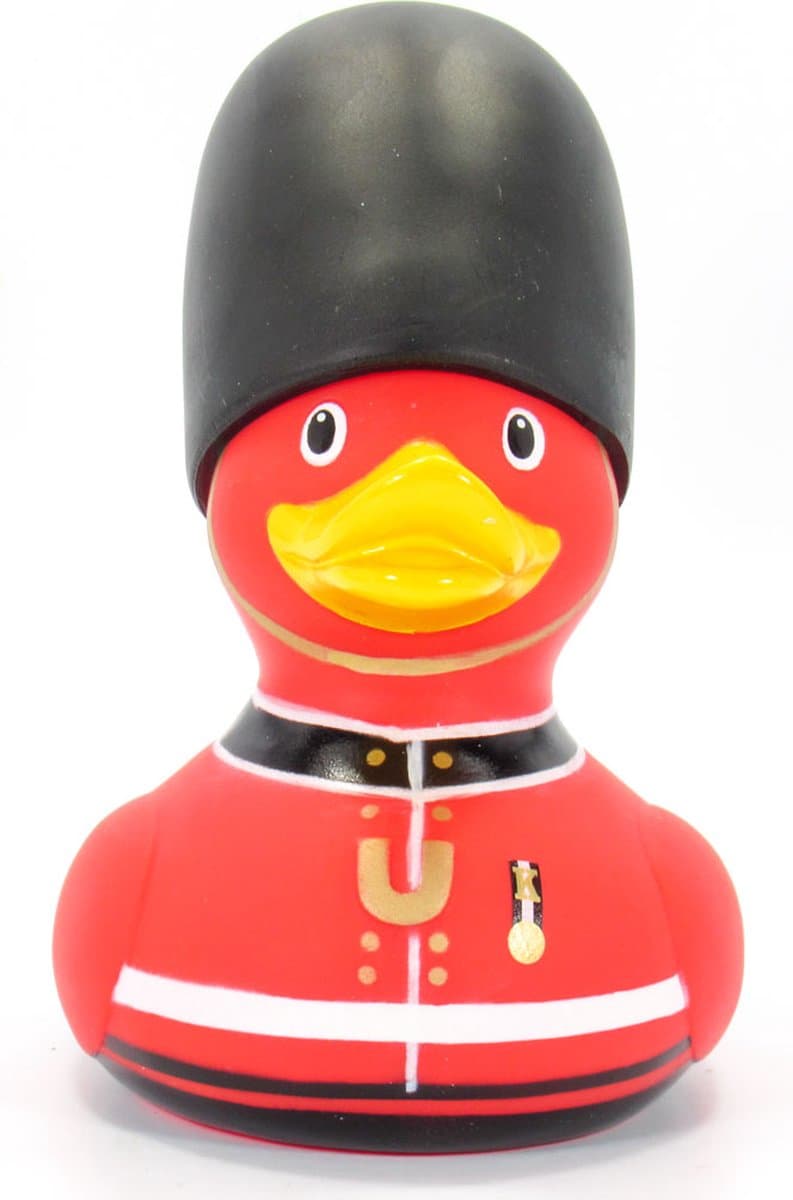 Deluxe Mini Royal Guard Duck van Bud Duck: Mooiste Design badeend ter Wereld