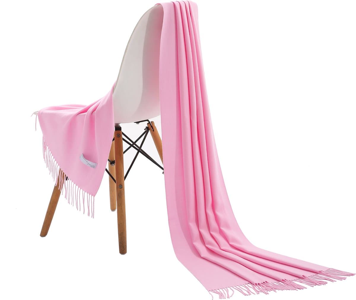 Emilie Scarves Pashmina sjaal Cashmere omslagdoek Roze - 200*63CM