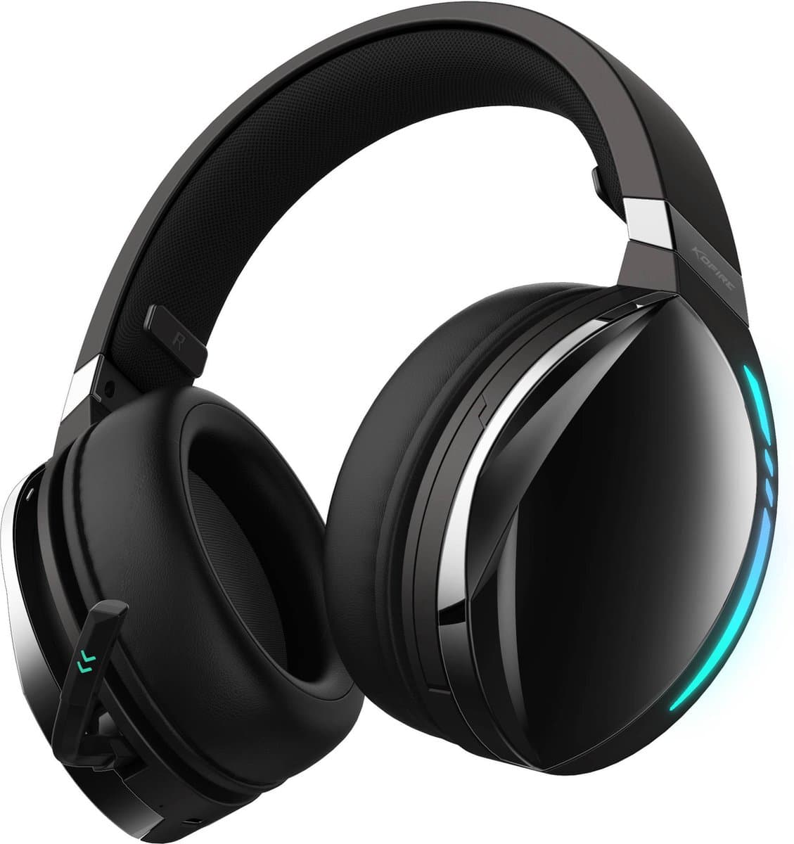 Woegel UG-06 draadloze Gaming headset – Hooftelefoon/Koptelefoon – met Microfoon – Noise Cancelling – geschikt voor PS4,PS5,PC en Nintendo Switch – zwart