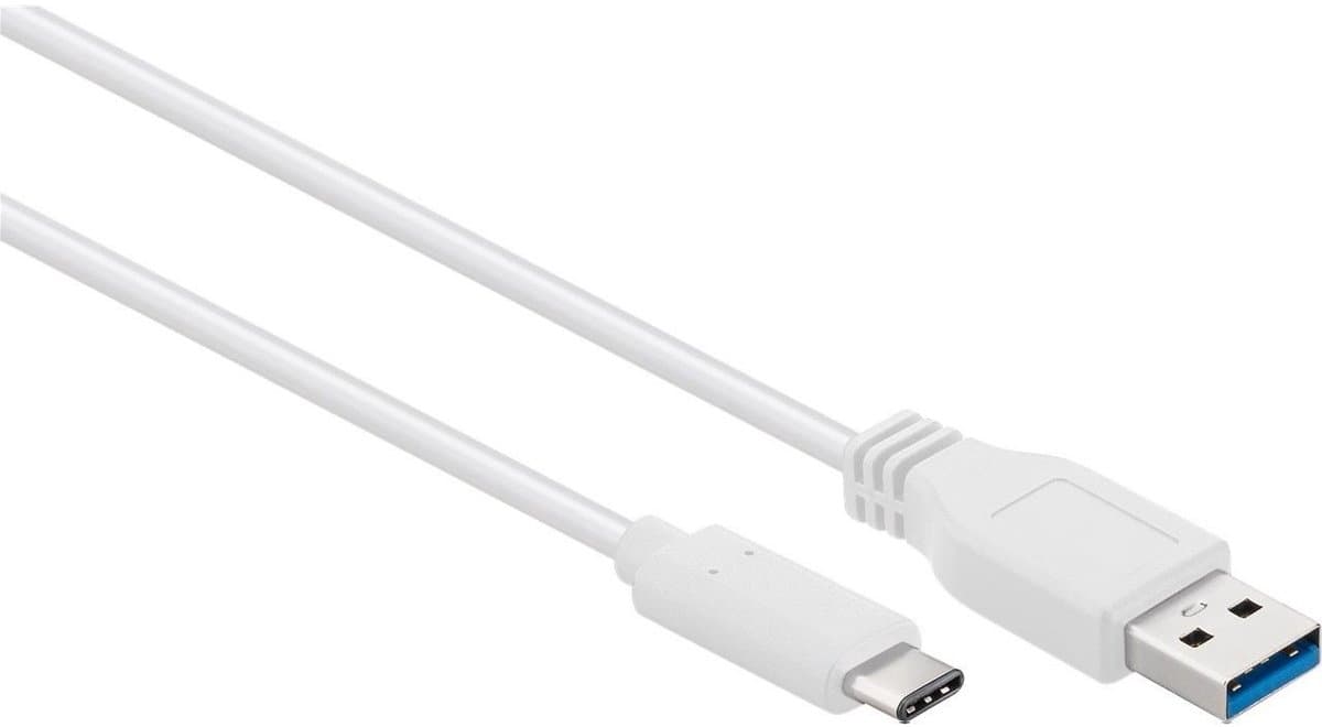 USB3.0 kabel AM-CM wit 0.5 meter