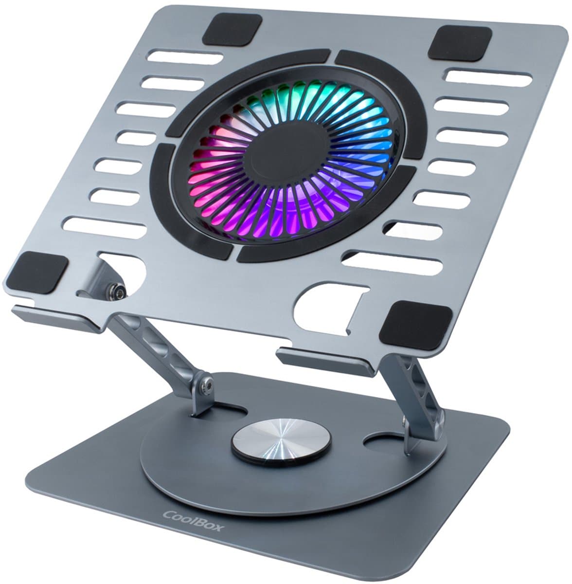 Cooling Base voor Laptop CoolBox COO-NPC17-AV1 Zilverkleurig