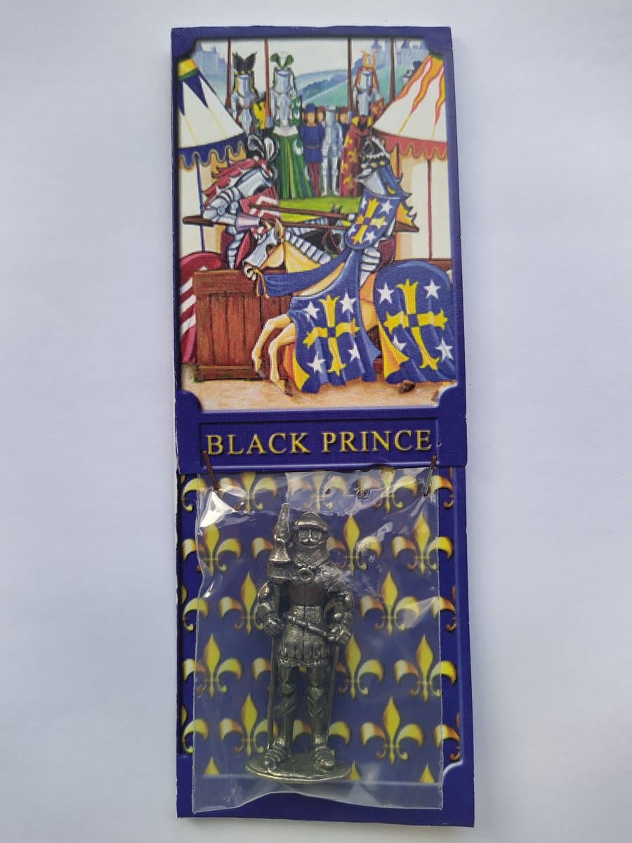 Miniatuurfiguur in tin: Black Prince