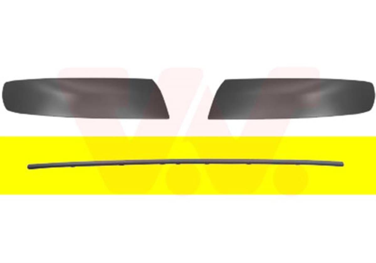Van Wezel - BUMPERLIJST VOOR VW TRANSPORTER T5 2003-2009 7H5807820GRU