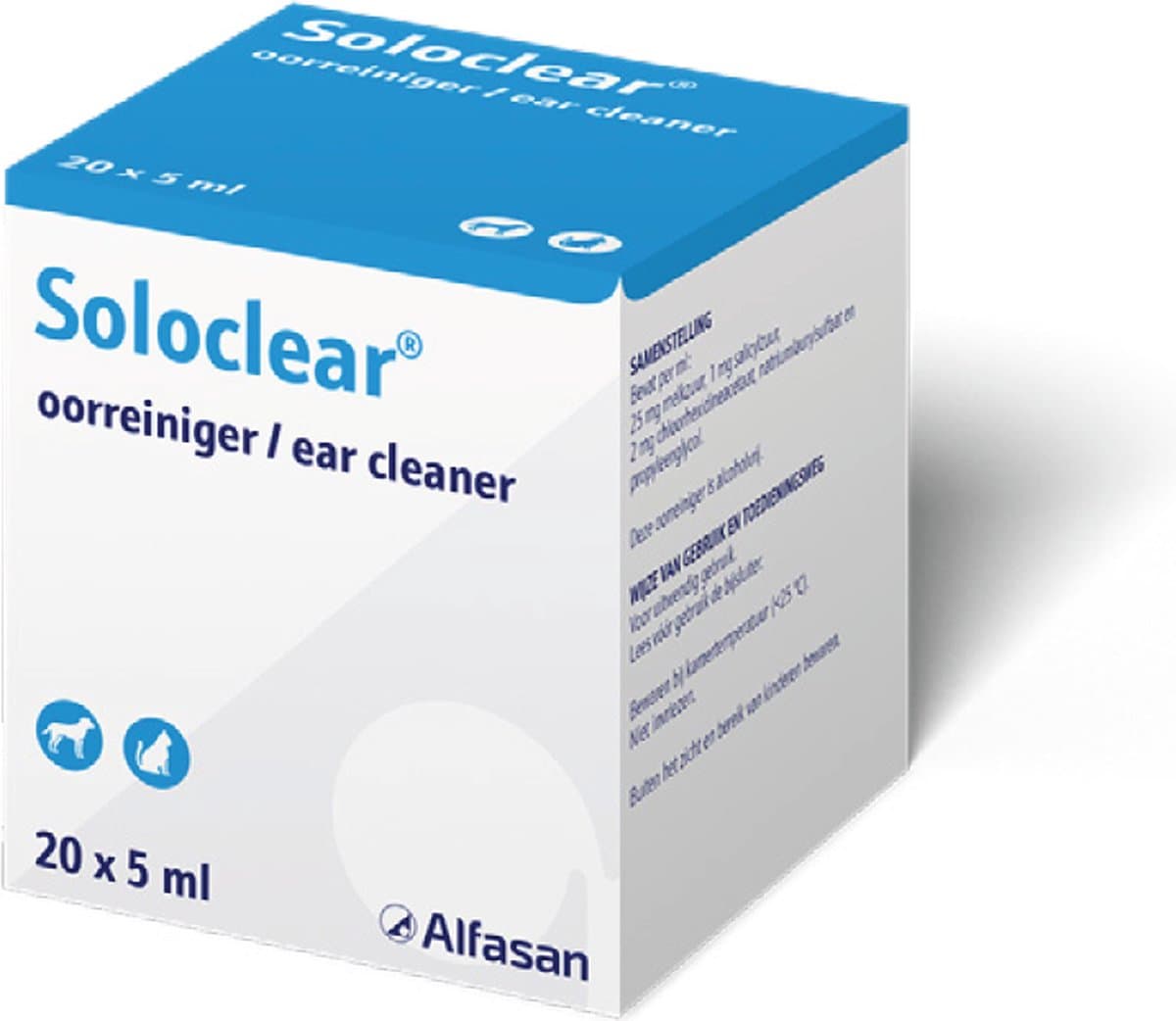 Soloclear Oorreiniger - 20 x 5 ml