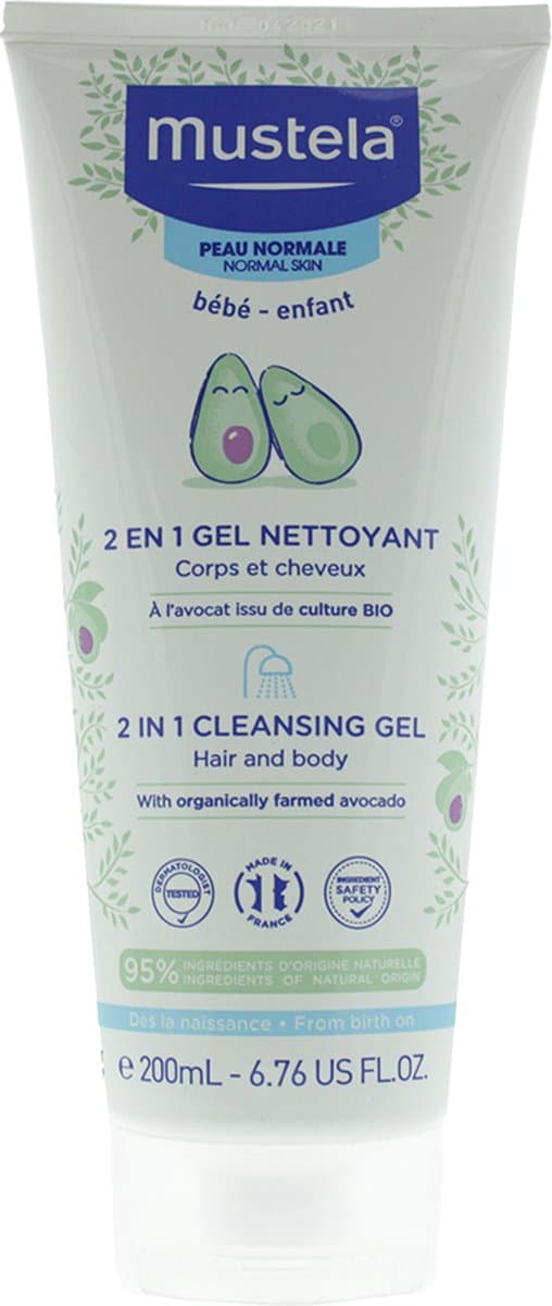 Mustela Mustela Bebe-enfant 2 In 1 Cleansing Gel For Normal Skin 200 Ml