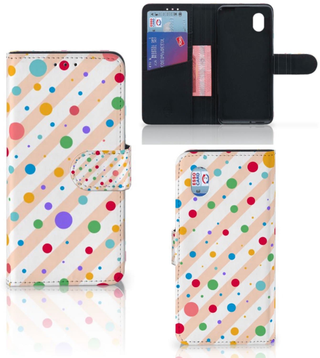 Alcatel 1B (2020) Telefoon Hoesje Dots