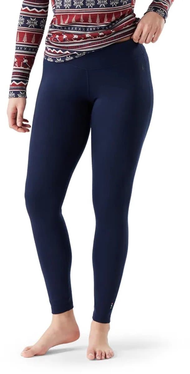 Smartwool Classic Thermal Merino Basislaagbroek Blauw XS Vrouw