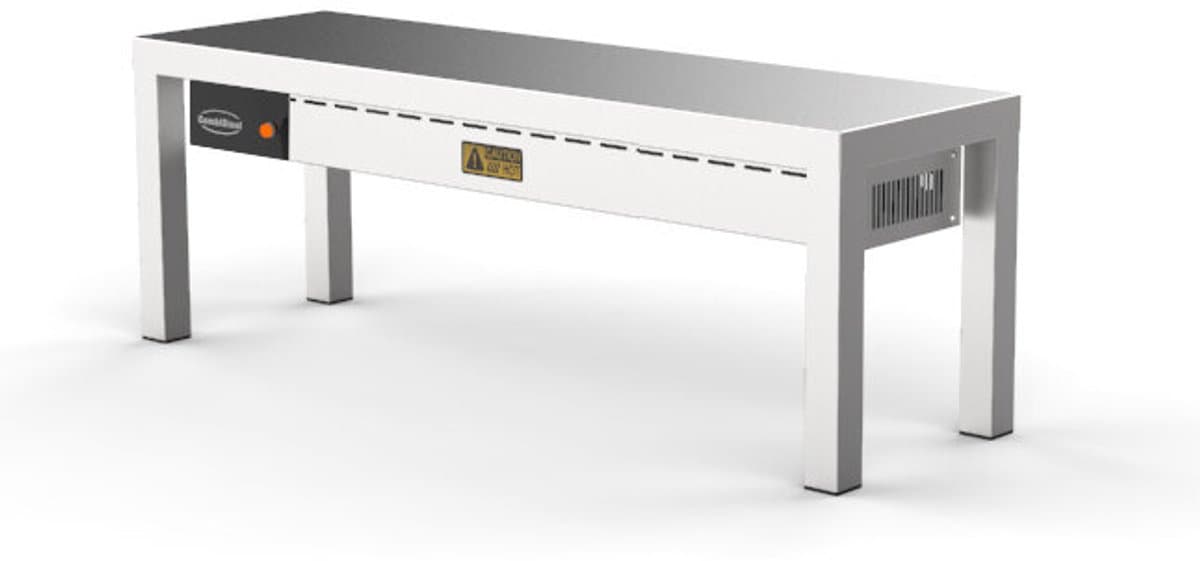 CombiSteel Etagère , Keramisch Verwarmd, Enkel, 1000mm - 7333.0500 - Horeca & Professioneel