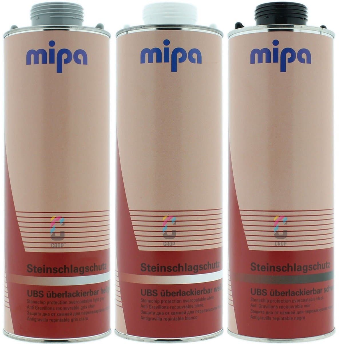MIPA Anti-Steenslag Bodyschutz 1 liter - Wit