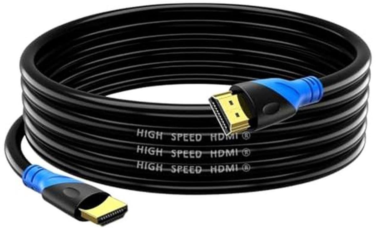 4K HDMI-kabel 5 meter - Ultra High Speed, vergulde connectoren, HDMI 2.0, 18Gbps, geschikt voor 4K, Full HD en 3D