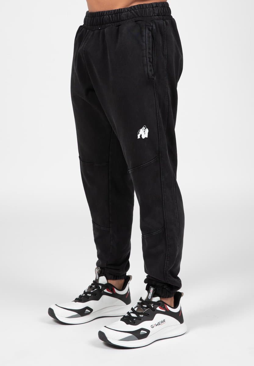 Gorilla Wear Curtis Joggingbroek - Washed Grijs - XL