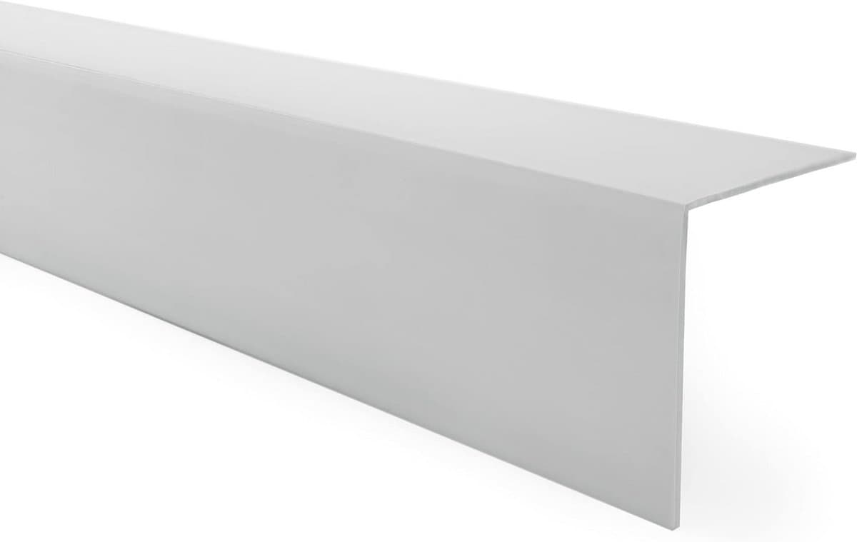 PVC Hoekprofiel Zelfklevend 15x15mm 200cm - Rand- en Hoekbescherming