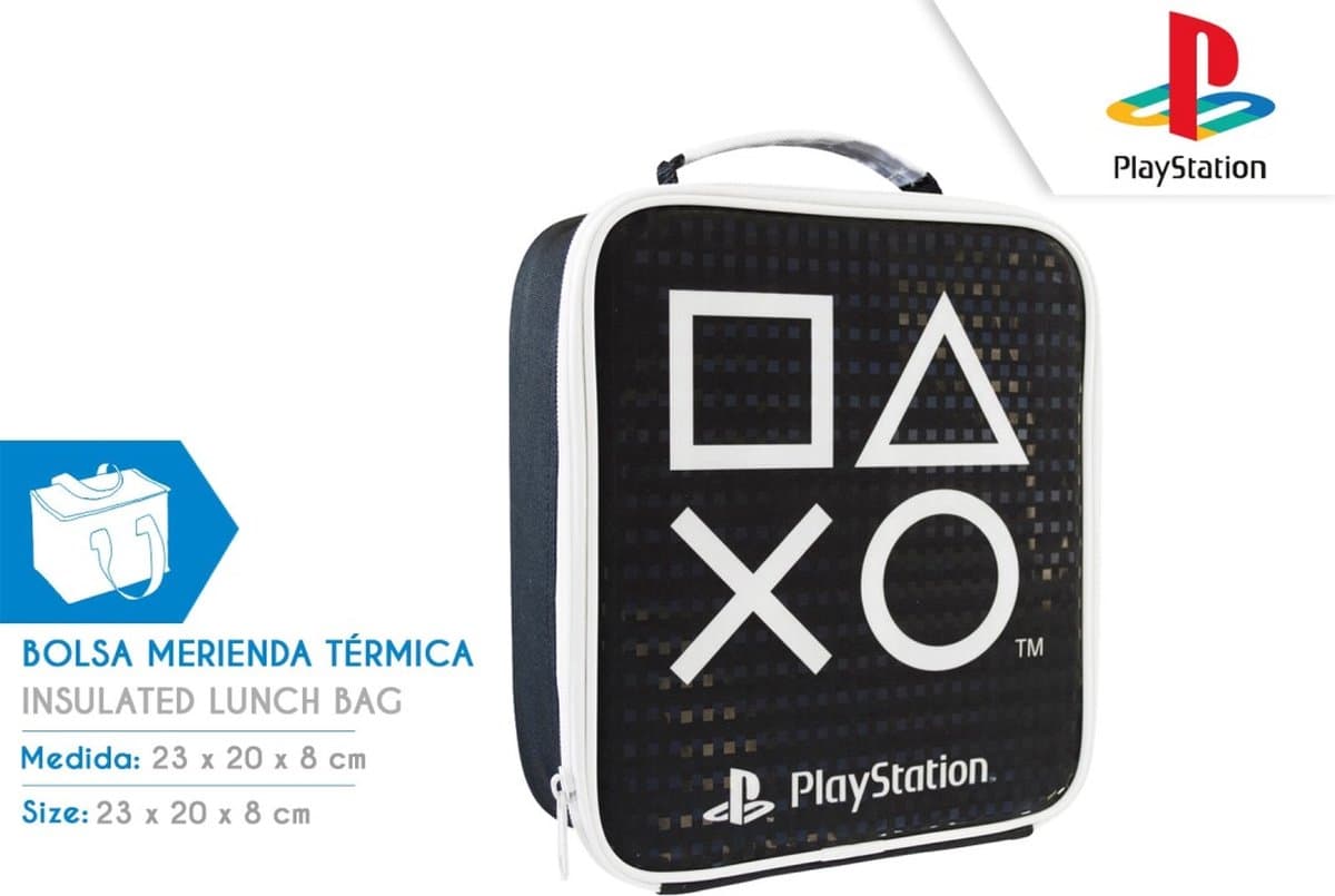 Playstation Lunchtas - Lunchbag - 23 x 20 x 8 CM