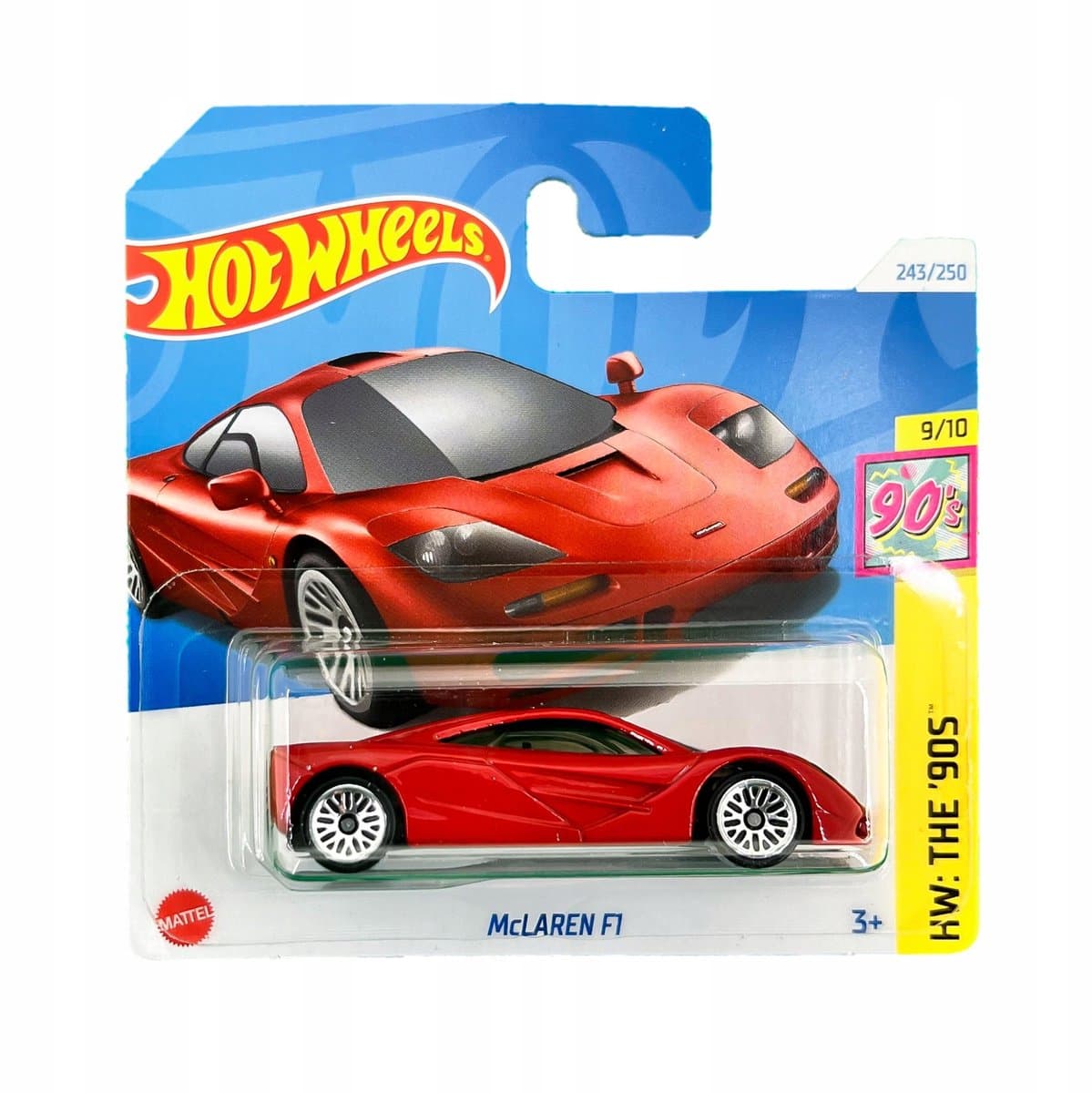 Hot Wheels McLaren F1 2024 Schaal 1:64 - Oranje