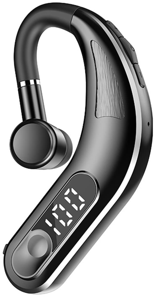 TuseRxln Bluetooth Headset - In-Ear Koptelefoon - Wireless Noise Canceling Handsfree Bellen voor Office Gebruik - 1 Stuk - Zwart