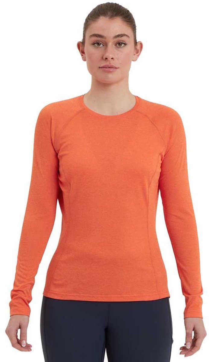 Montane Dart T-shirt Met Lange Mouwen Oranje M Vrouw