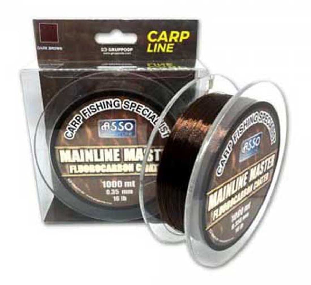 Asso Mainline Master 1000 M Karperlijn Transparant 0.400 mm