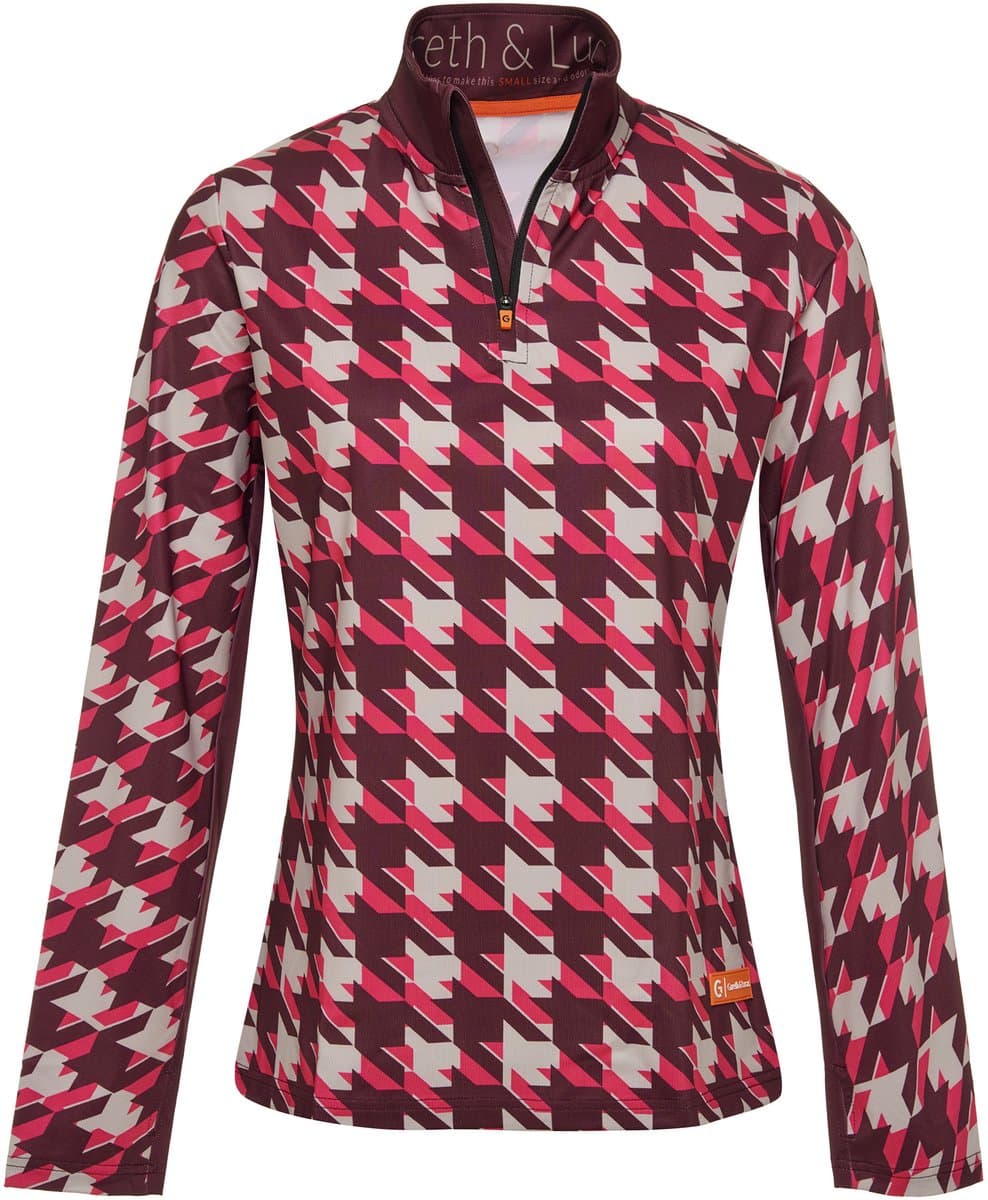 Gareth & Lucas Skipully The One Hundred and Eleven - Dames S - 100% Gerecycled Polyester - Midlayer Sportshirt - Wintersport