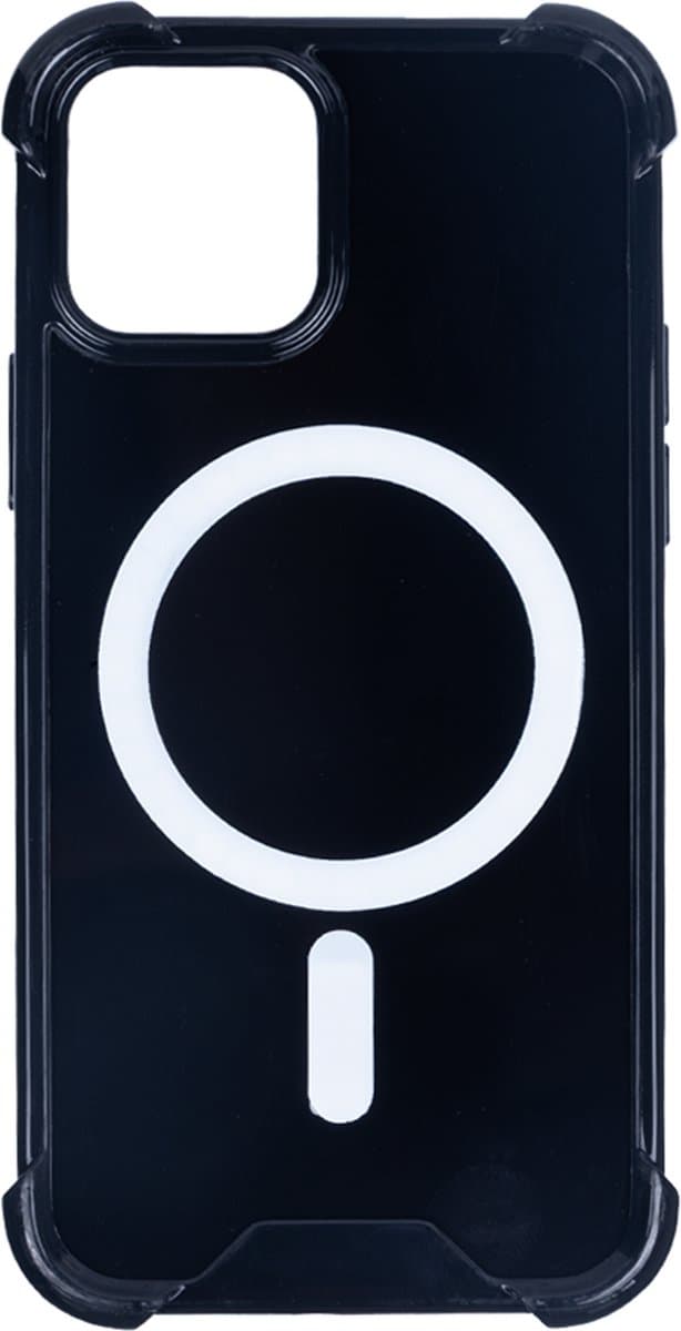 Rixus For iPhone 15 Pro Anti-Burst Case Black
