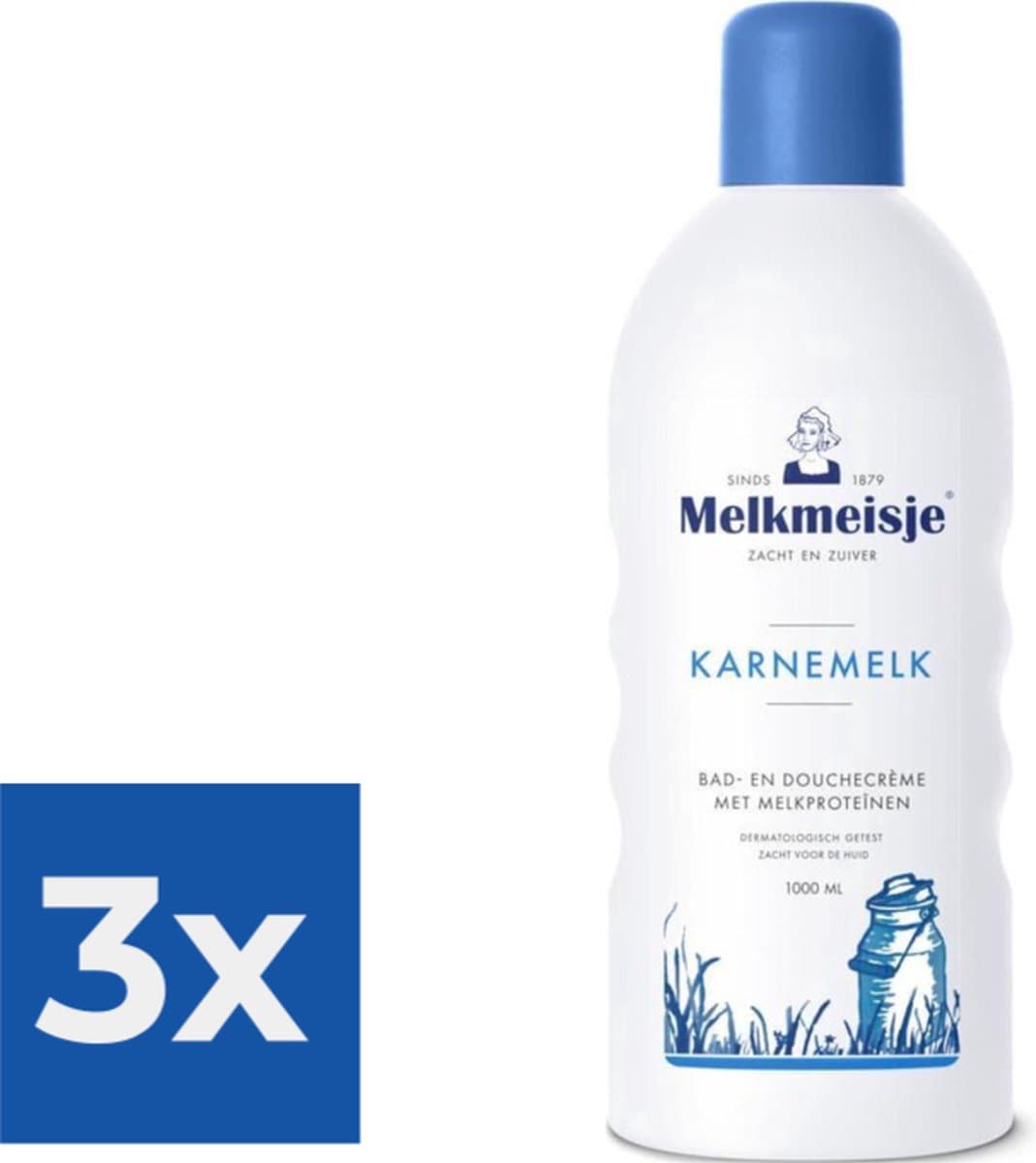 Melkmeisje Bad&Douche Karnem. - Voordeelverpakking 3 stuks