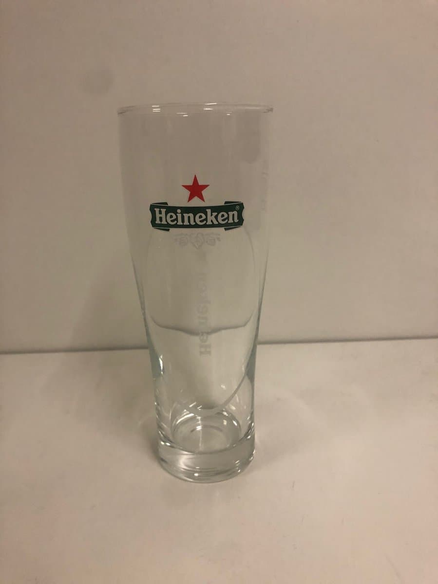 6x 15cl Heineken ellipse proefglaasje bierglas bier glas