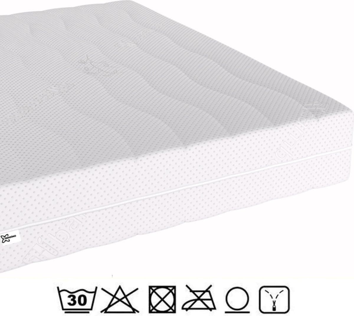 Koudschuim HR Kindermatras 80x160 - 14 cm dik Anti-allergisch - Wasbare hoes
