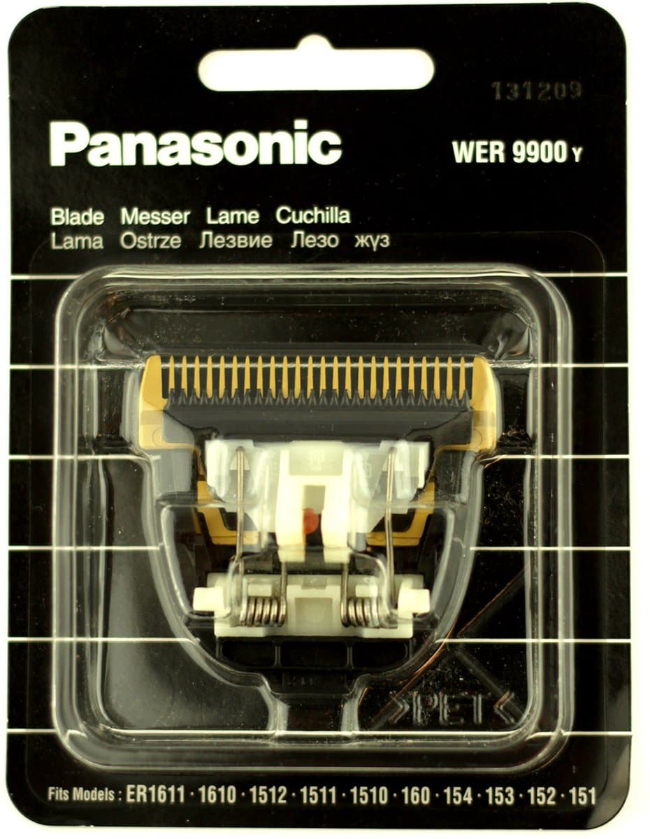Panasonic WER 9920 dames haartrimmer - nat en droog gebruik - oplaadbare draadloze bediening - opklapbare trimmer