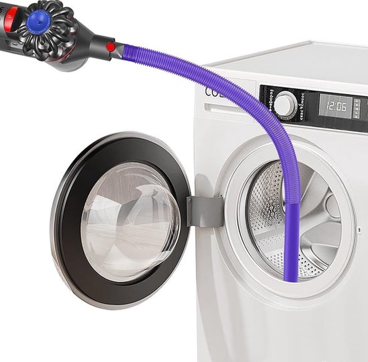MOPEI Flexibele stofzuiger spleetmondstuk voor Dyson V15 V12 V11 V10 V8 V7 stofzuiger, 86 cm