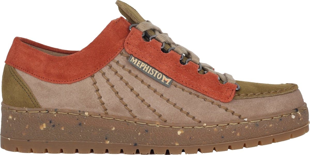Mephisto Rainbow - heren veterschoen - Taupe - maat 46.5 (EU) 11.5 (UK)