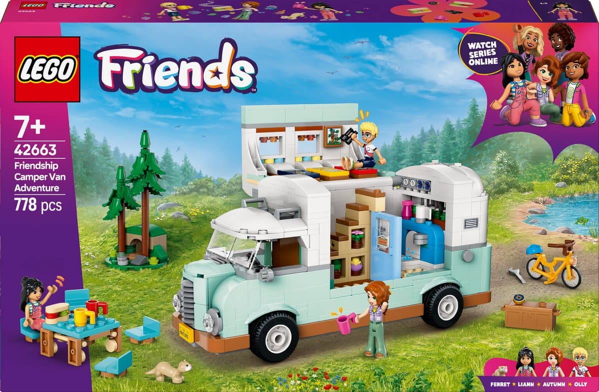 LEGO Friends Camperavontuur met Vrienden 42663