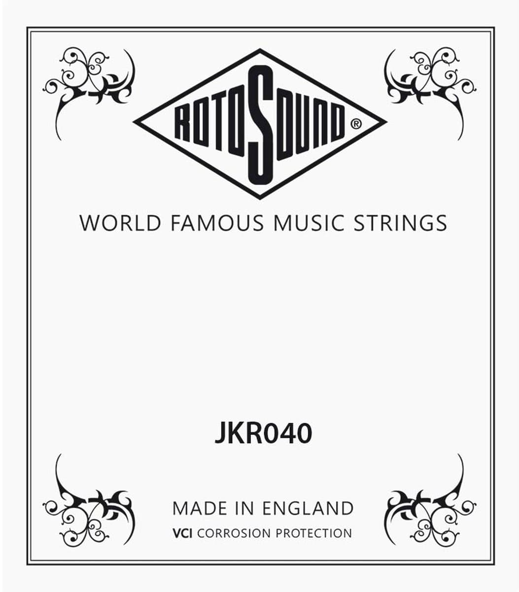 Rotosound JKR040 .040 snaar for acoustic guitar, phosphor bronze wound