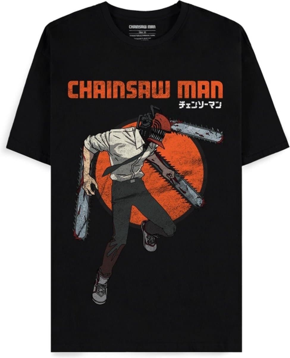 Chainsaw Man Attack Mode Heren T-shirt - zwart - L