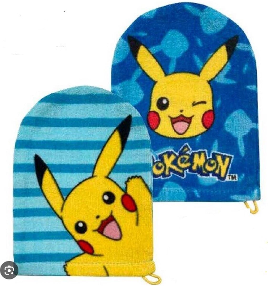 Pokemon - 2x Washand - Badkamer