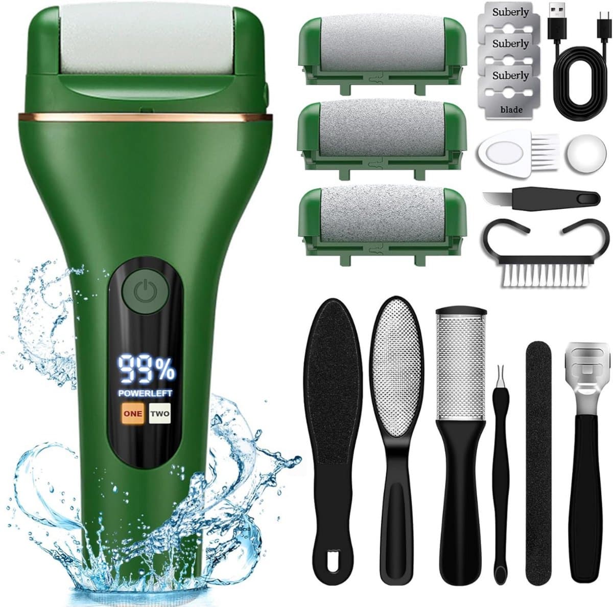 Elektrische Eeltverwijderaar - Pedicureset Electrisch - Voetvijl