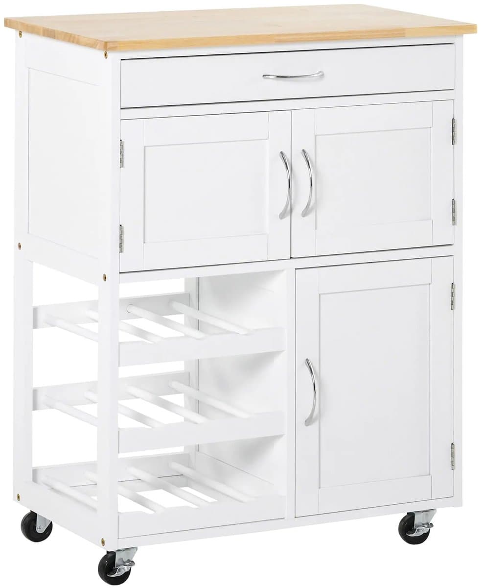 Keukenkast - Keukenkastje - Dressoir Kasten - Dressoir Wit - Dressoir - Dressoirs - Keukenkast Voor Magnetron - Keuken Kast - Keuken - Kast - Opbergkasten - Opbergrek