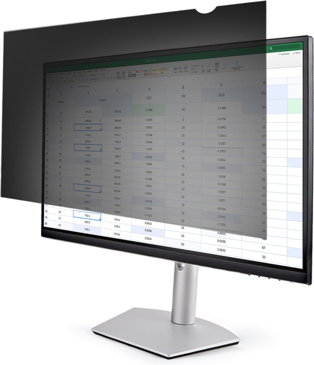 StarTech 23 inch Monitor Privacy Filter - Universeel - 16:9