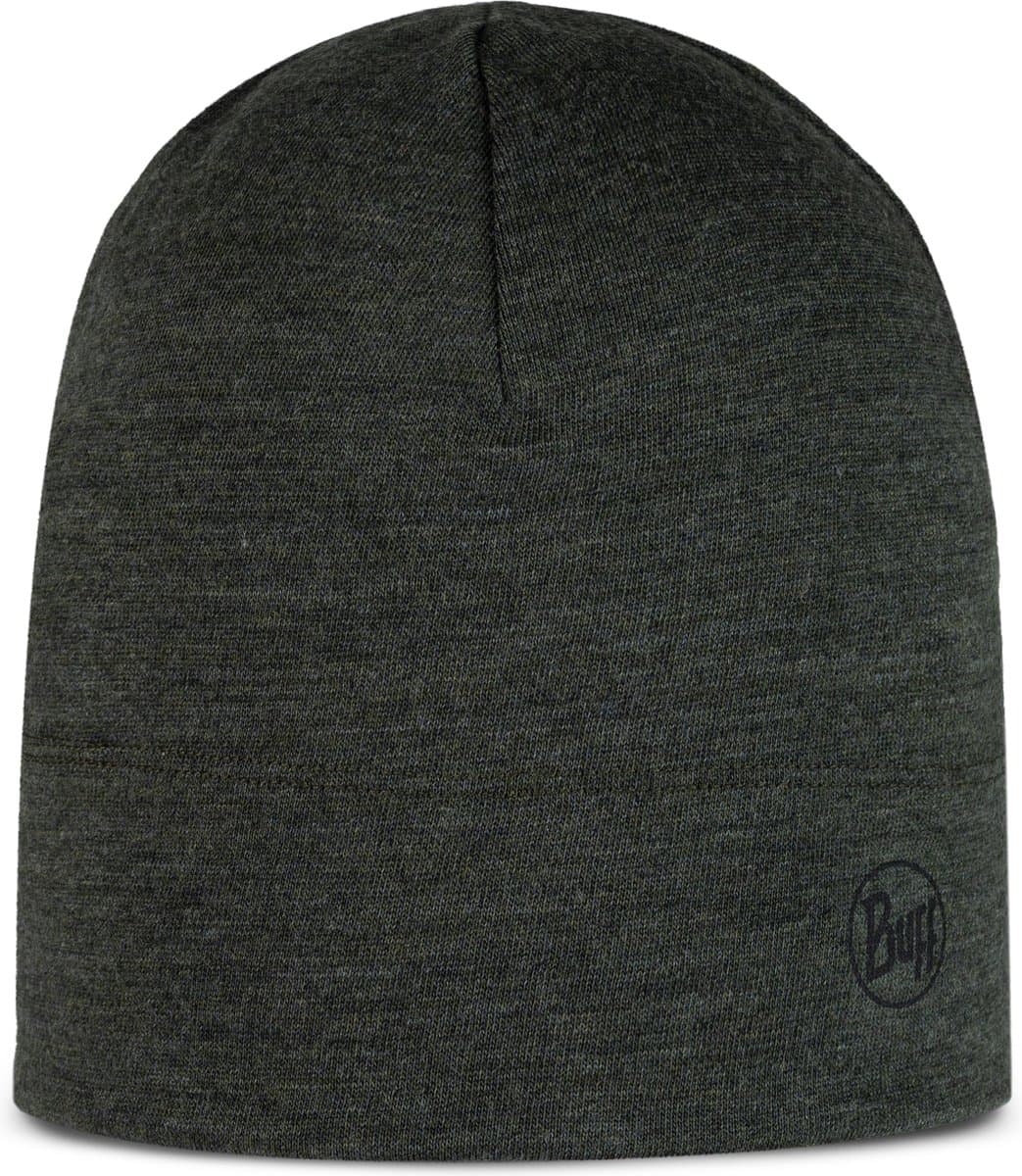BUFF® Merino Midweight Beanie SOLID BARK - Muts