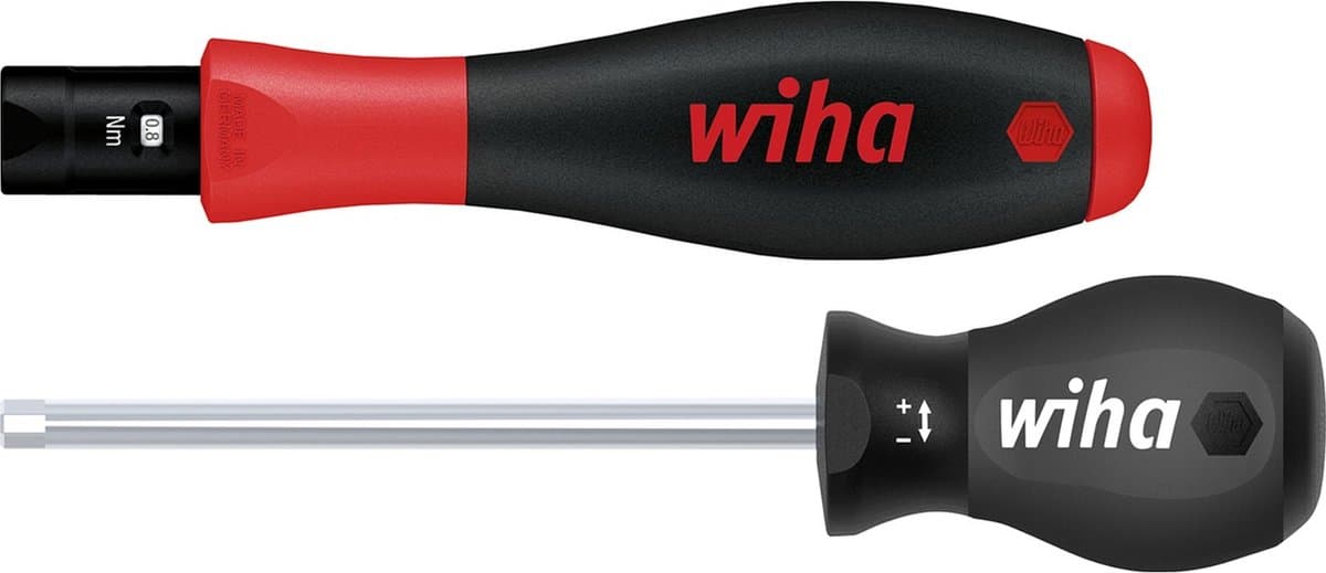 Wiha TorqueVario-S Verstelbare koppel schroevendraaier - 0,5-2,0 Nm, kleurloos