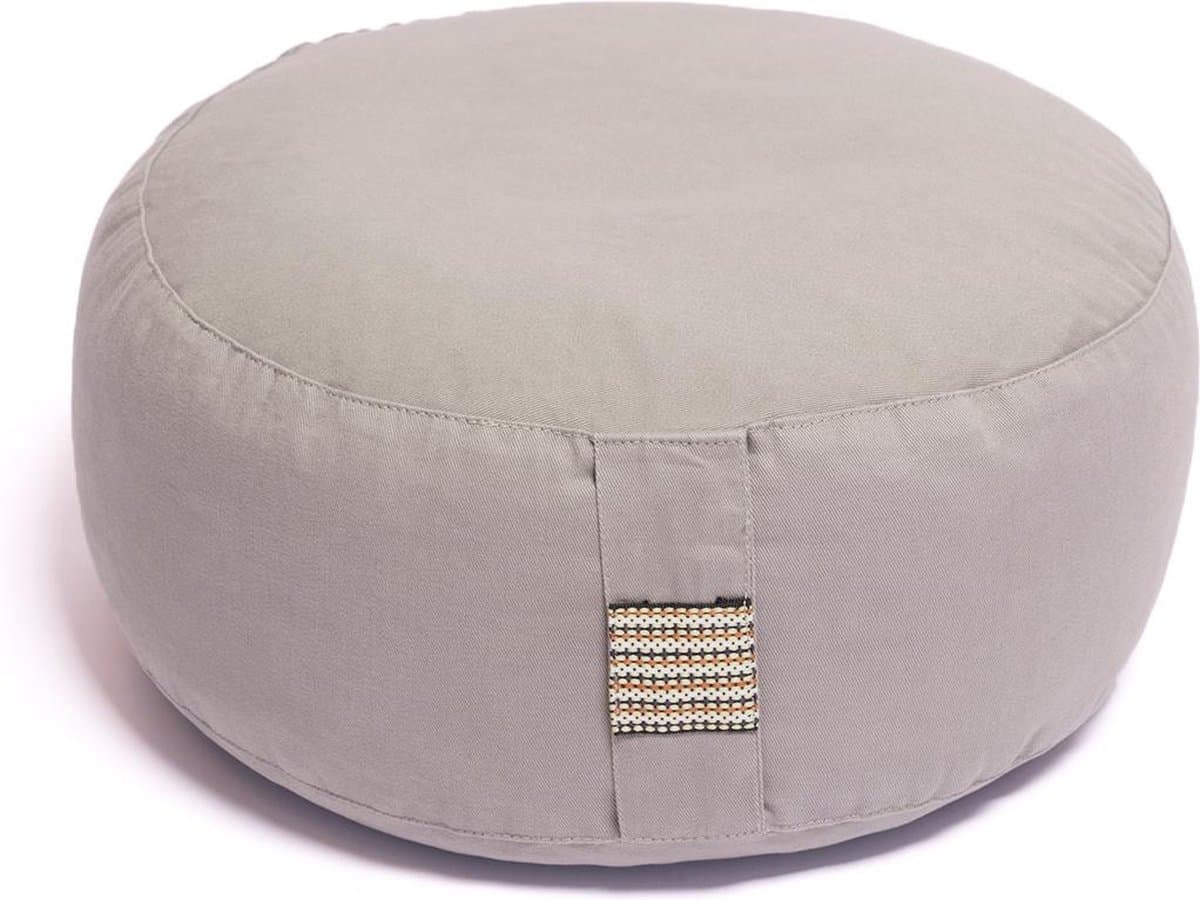 Meditatiekussen rond taupe – Yogi & Yogini
