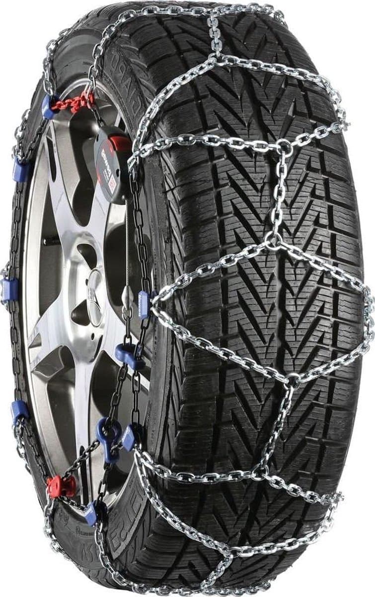 Sneeuwkettingen - Autokettingen - Veilig Rijden - Automatische Spanning - 16 Inch Wielen - Zilver