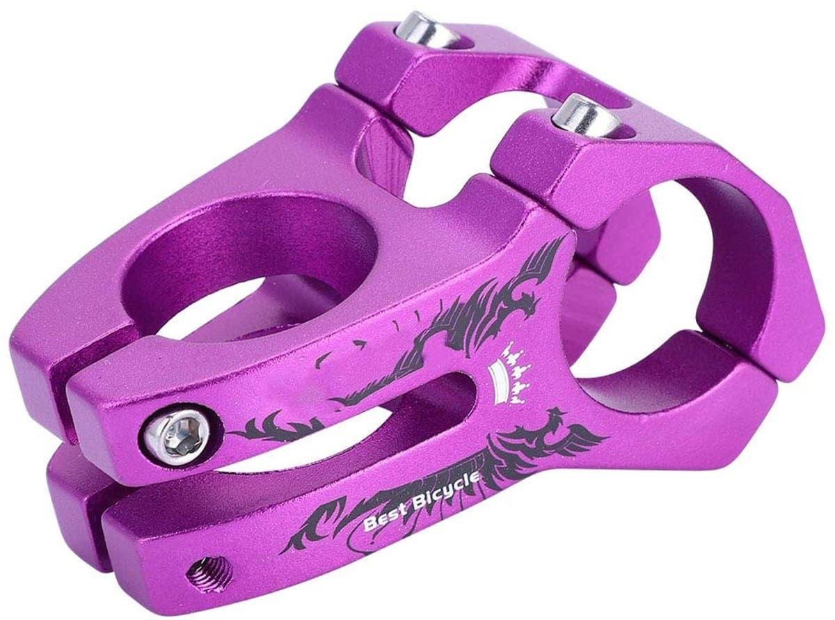 Dailygoods- Stuurpen Aluminiumlegering 31,8 mm - Korte Stuurpen - Verstelbare Stuurpen - MTB/Racefiets - Hoogte 30 mm - 100% Nieuw! - Fietsstuur