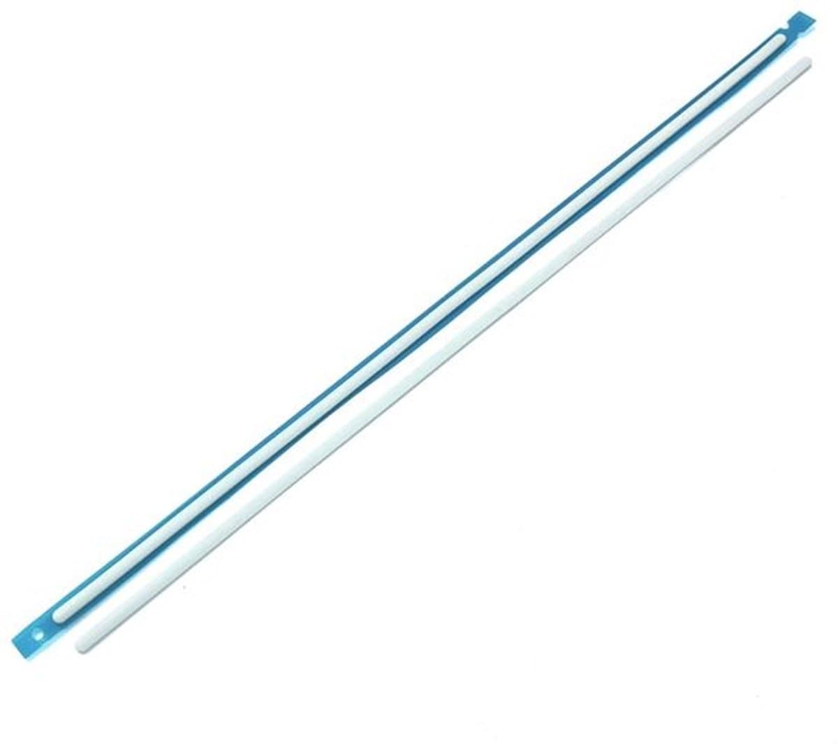 Voetstrip Vervanging voor Dell XPS 15 9500/9510/9520 - Rubber Voetsteun - Wit - 1 Dik/1 Fijn - Afmetingen 29.1*0.4*0.2 cm - Compatibiliteit met laptopmodellen - Laptopvoetjes